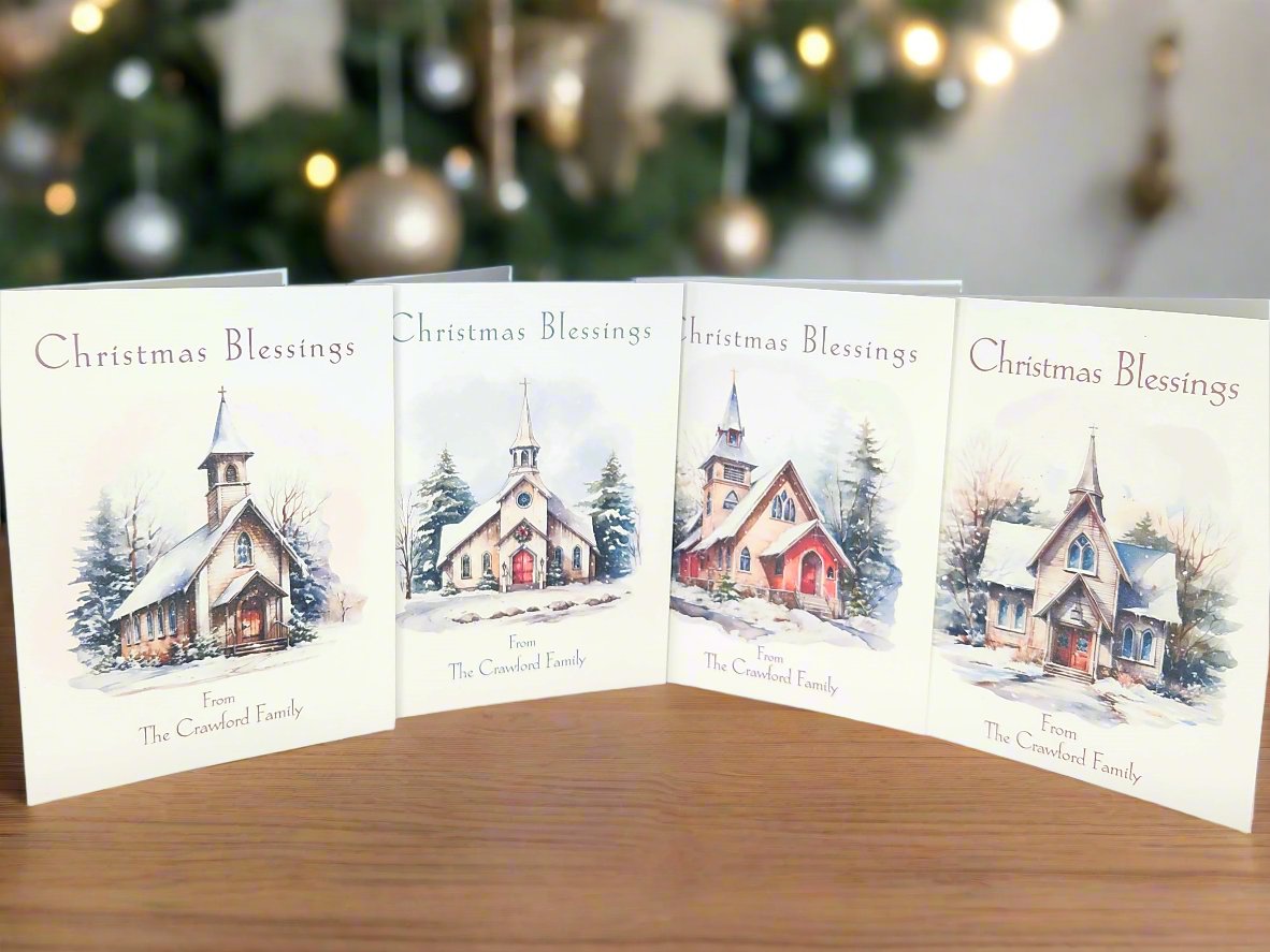 Christmas Blessings Cards