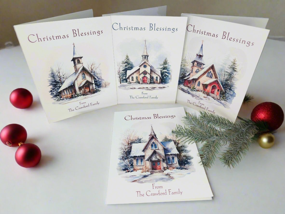 Christmas Blessings Cards