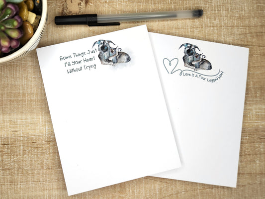 Dog and Cat Notepad| Heartwarming Pet Notepad| Dog and Cat Lover