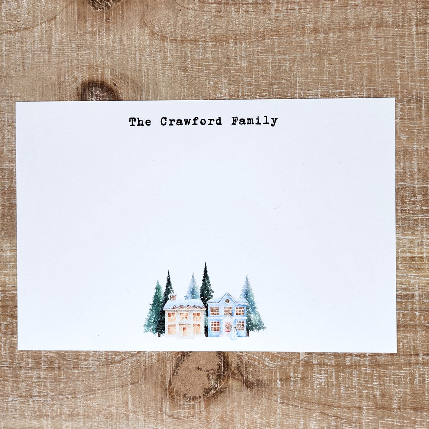 Classic Christmas Stationery Set