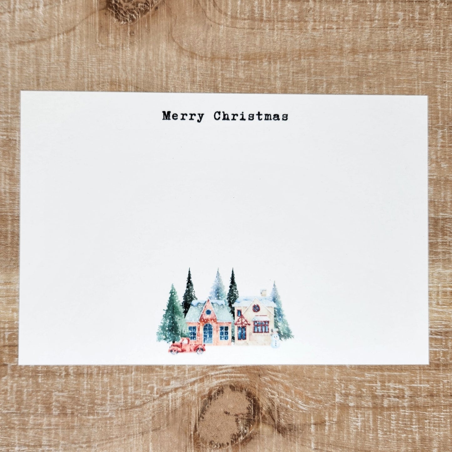 Classic Christmas Stationery Set