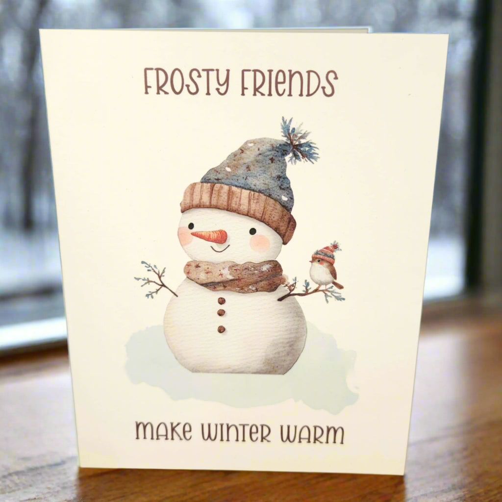 Winter Wishes Cards | Winter Themed Folded Greeting Cards