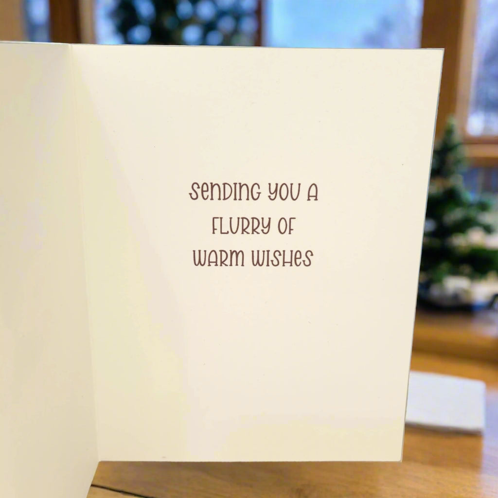 Winter Wishes Cards | Winter Themed Folded Greeting Cards