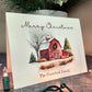 Rustic Barn Christmas - Folded Cards-Personalized