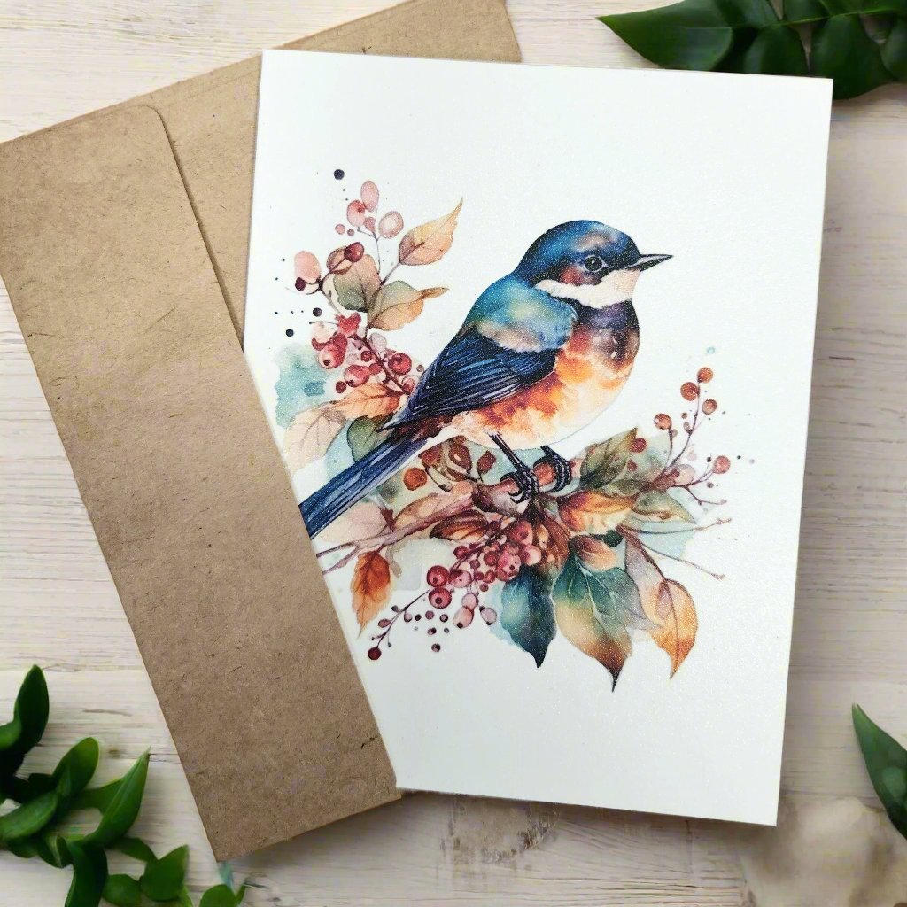 Beautiful Birds Folded Card Set