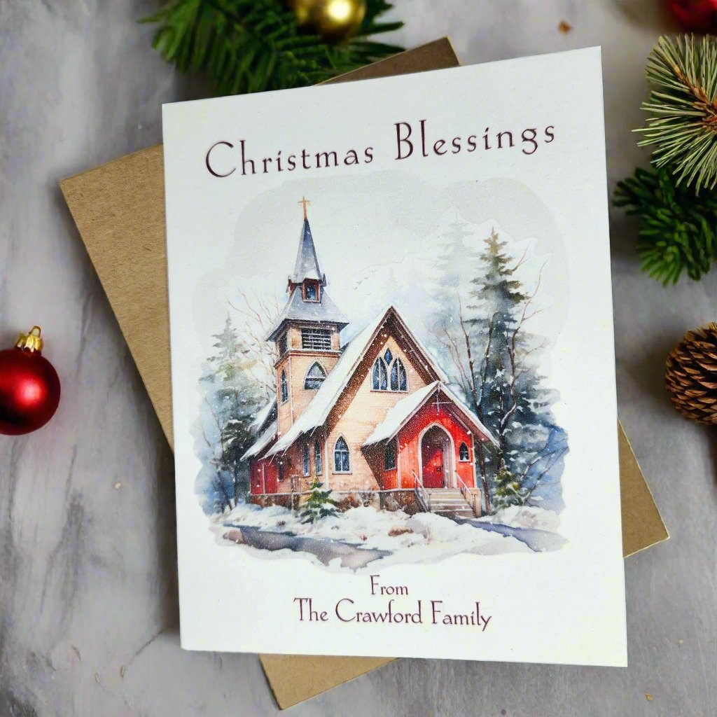 Christmas Blessings Cards