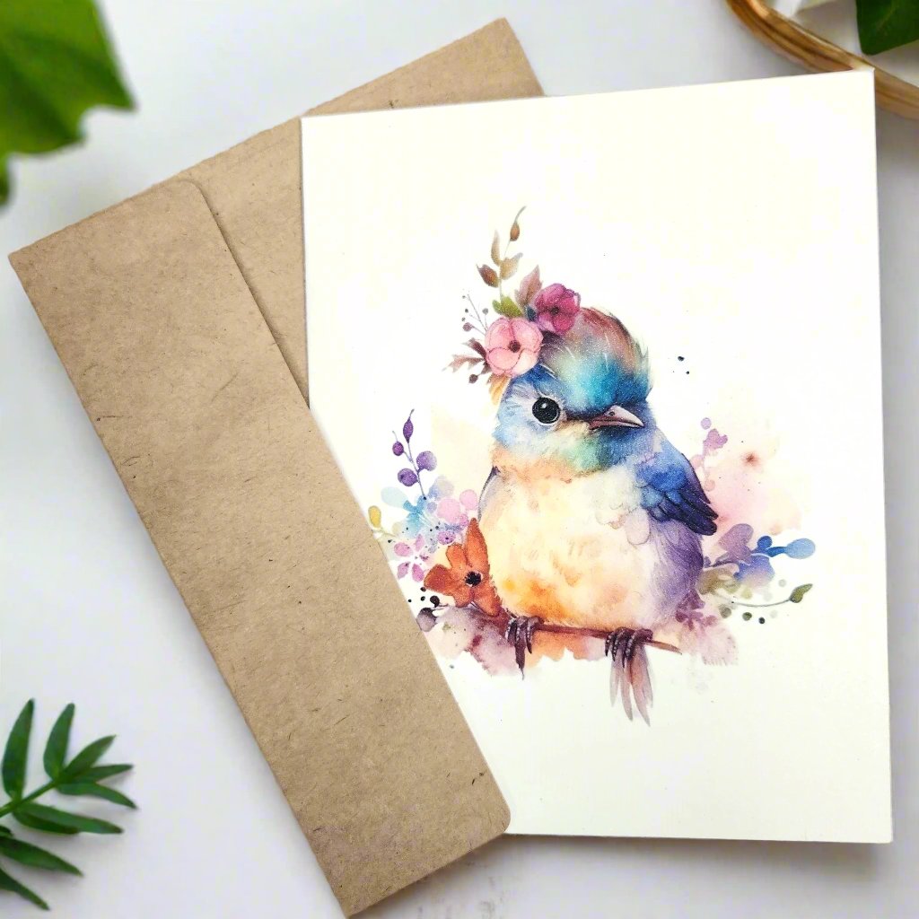 Beautiful Birds Folded Card Set