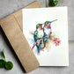 Beautiful Birds Folded Card Set