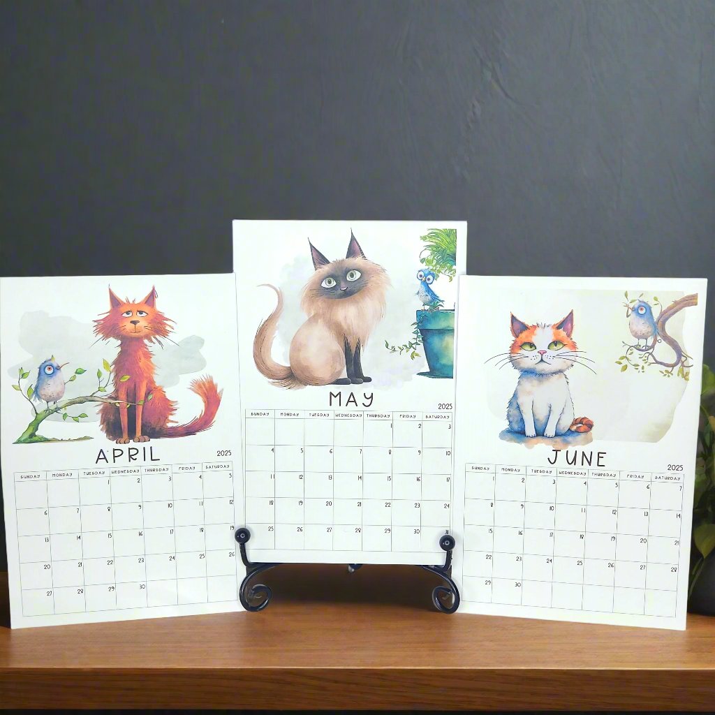 Cat Desk Calendar