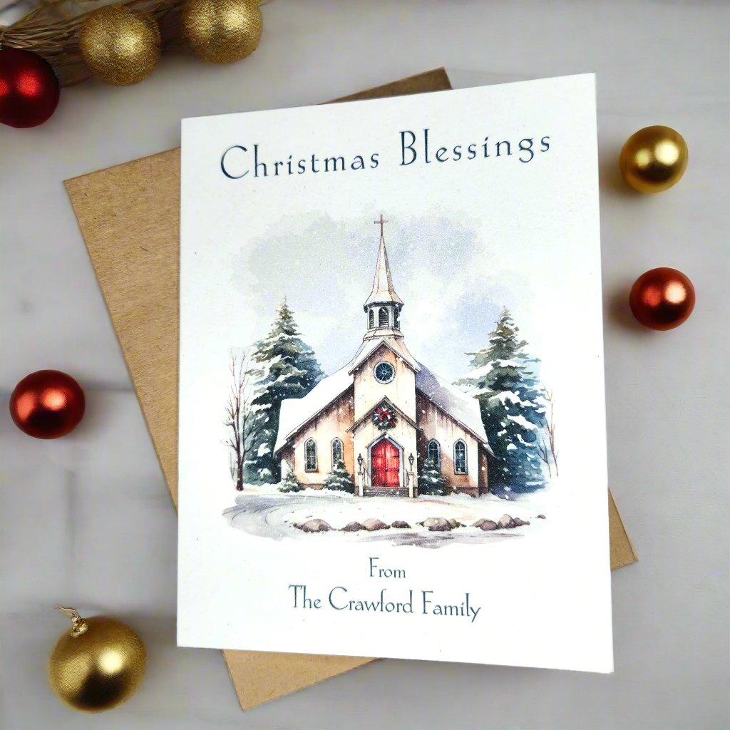 Christmas Blessings Cards