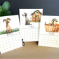 Dog Desk Calendar