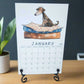 Dog Desk Calendar