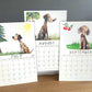 Dog Desk Calendar