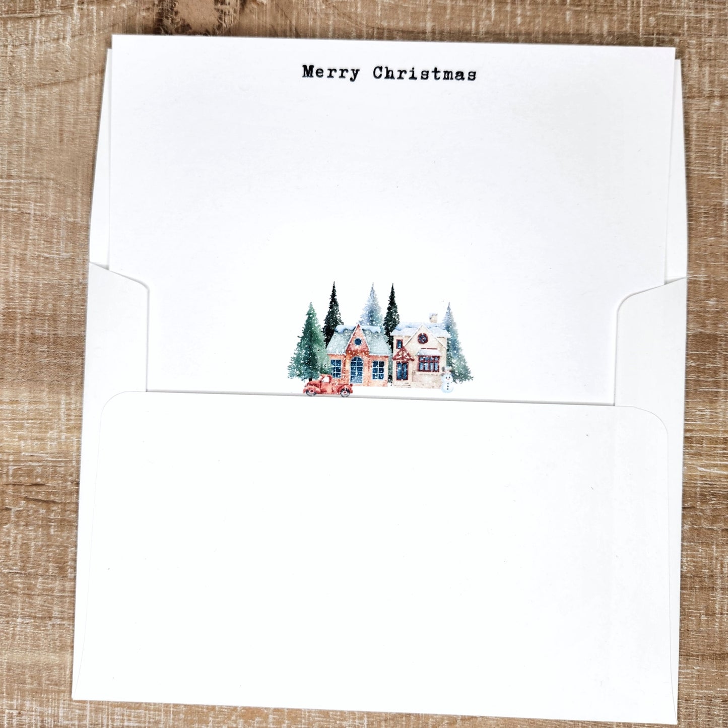 Classic Christmas Stationery Set