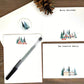 Classic Christmas Stationery Set
