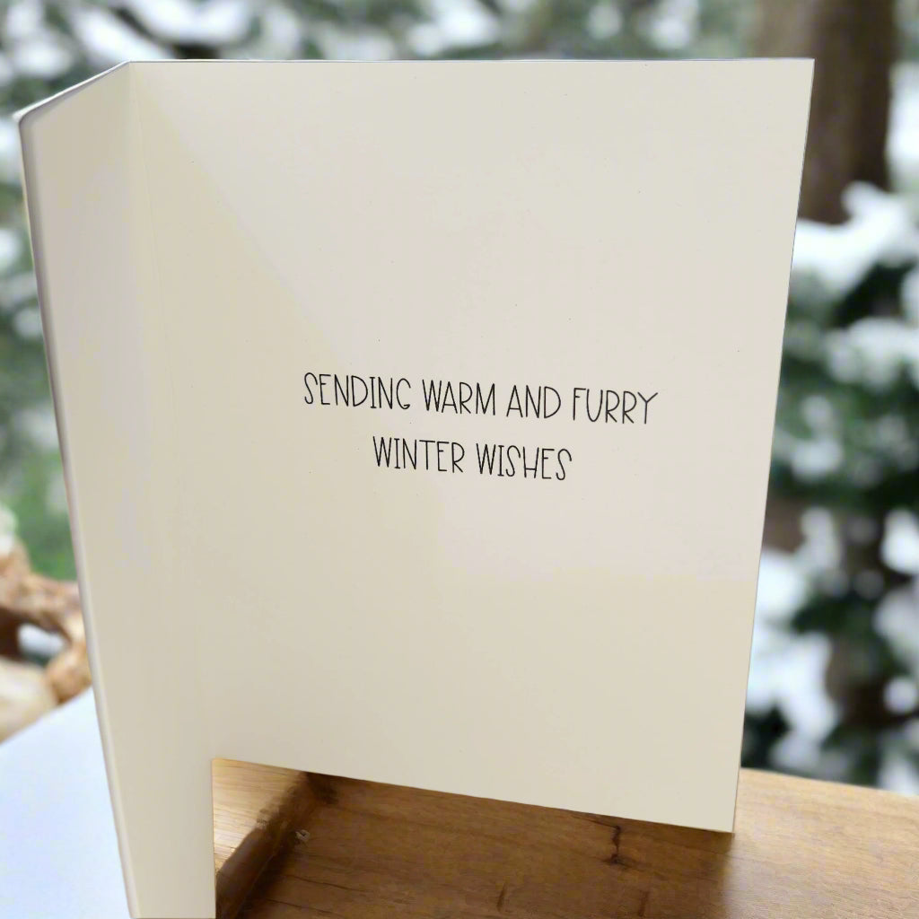 Winter Wishes Cards | Winter Themed Folded Greeting Cards