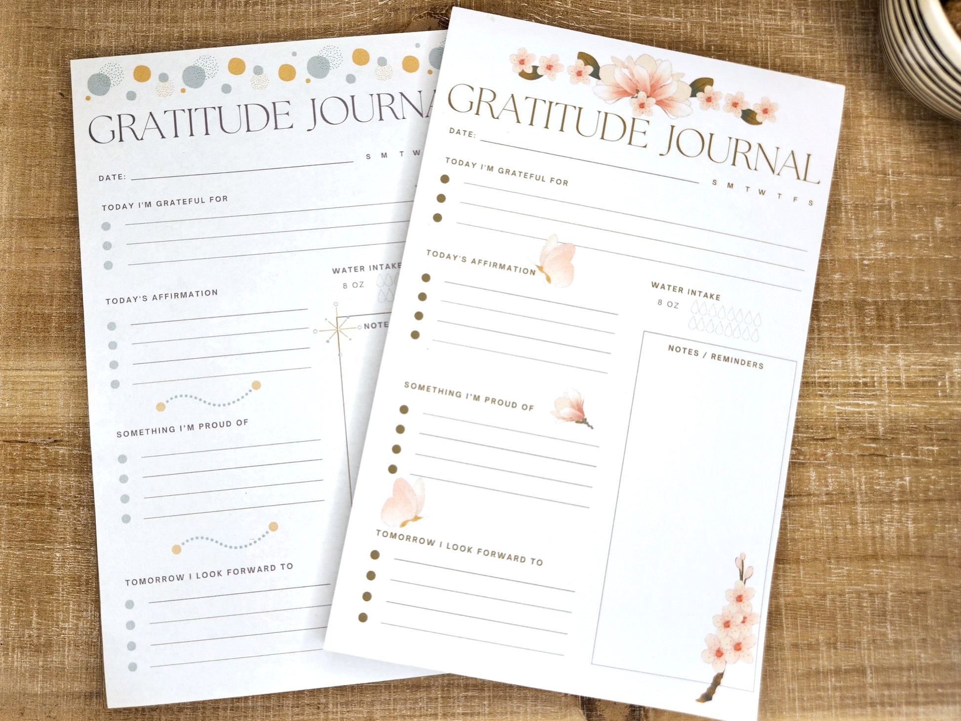 Gratitude Journal Notepad – Chicken Scribbles